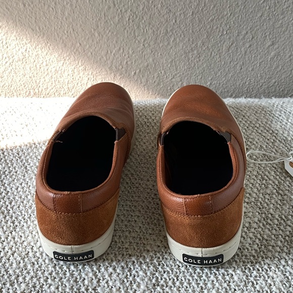 Brown Leather Cole Haan Loafers Size 9.5 - Picture 4 of 4